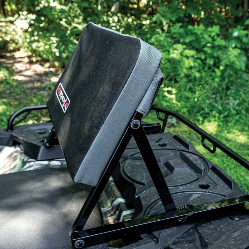 Universal Mount ATV Backrest, Heavy-Duty Steel Seat Frame, Adjustable Seat Ba... gallery