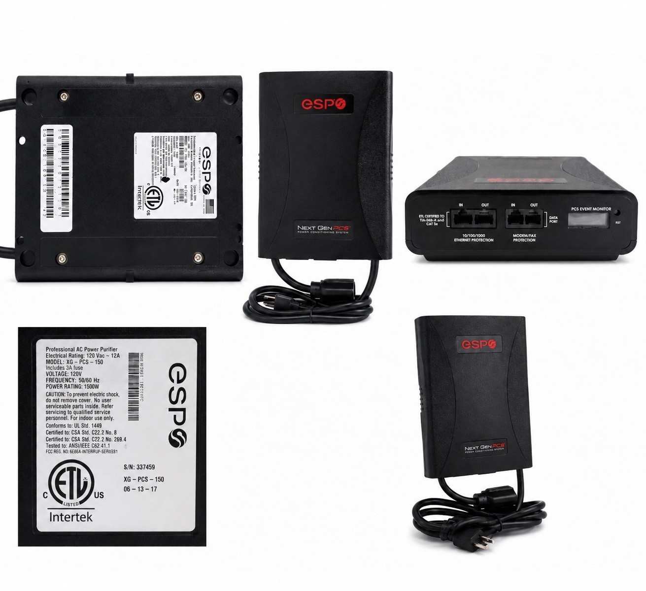 USED ESP Next Gen PCS-150 Surge Protector Power Conditioner 120V 15A 1800W gallery