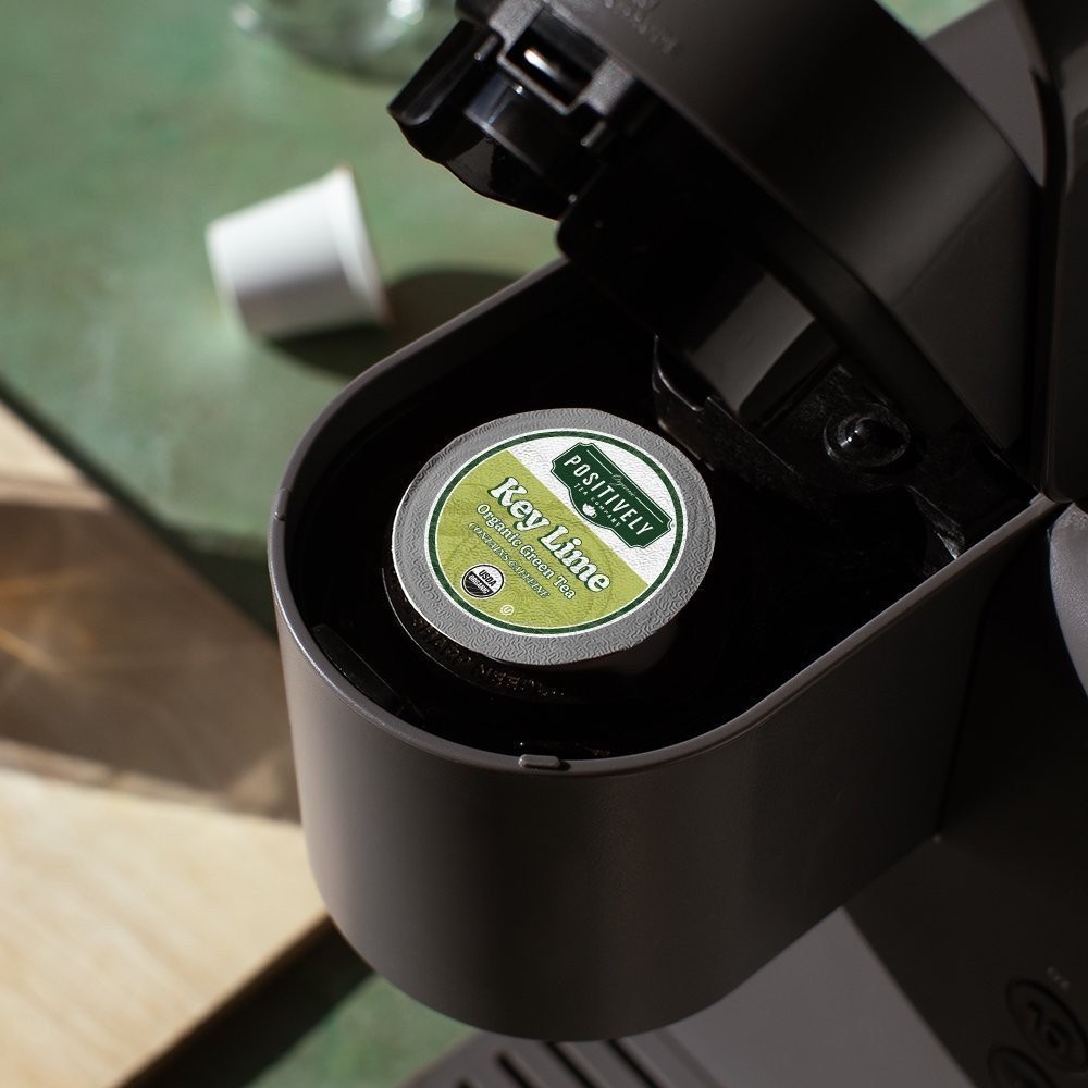 Positively Tea | Organic Key Lime Green Tea | 96 Pods, Keurig Compatible gallery