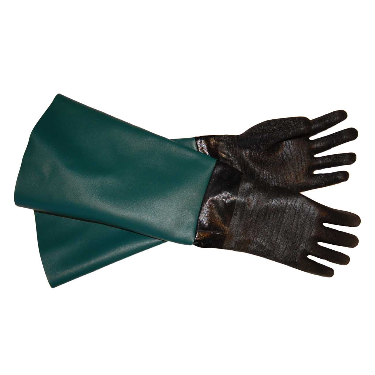 GLOVES for Sandblaster Blast Cabinet - 9" x 28" - Made in USA HEAVY DUTY gallery