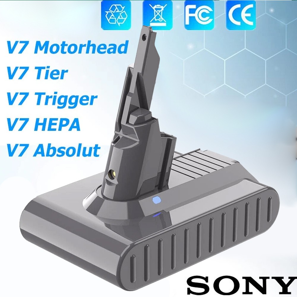 6400mAh 21.6V Replacement Battery for Dyson V7 Animal V7 Extra V7 Trigger gallery