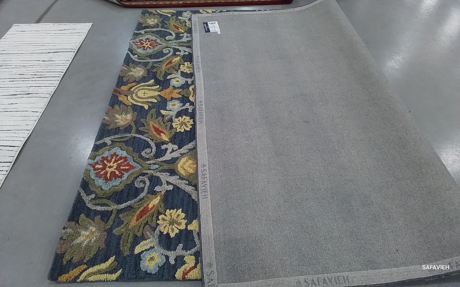 NAVY / MULTI 8'-0" x 10'-0" Flaw in Rug, Reduced Price 1172786051 BLM402A-8 gallery