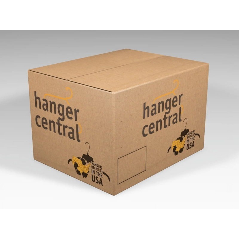 Hanger Central Durable Plastic Pant & Skirt Hanger, Swivel Hook,10 inch,100 Pack gallery