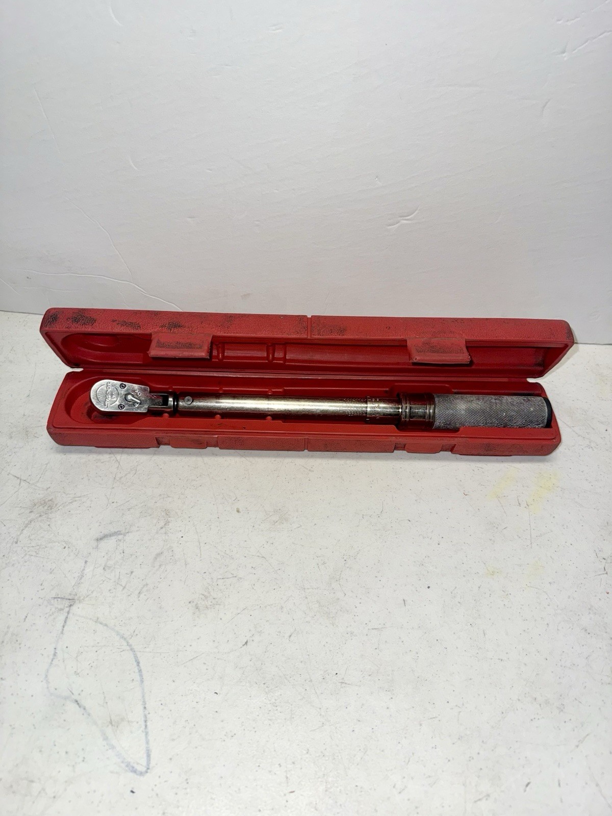 Snap-On QC2FR75 3/8" Drive SAE Adjustable Click-Type Flex-Head Torque Wrench gallery