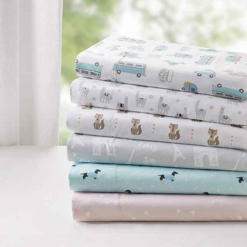 Intelligent Design Microfiber Cozy Bed Sheet Set, Modern All Season Bedding &... gallery