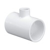 GRAINGER APPROVED 401212 Tee, 1 1/2 x 1 1/4 x 1 1/2 in, White 22FL47 gallery