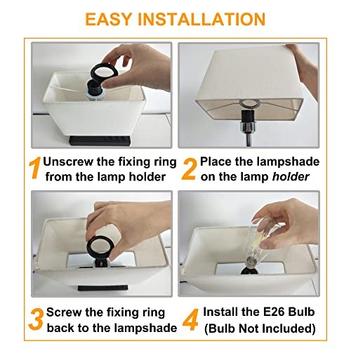 Upgraded 3 USB Table Lamp with 2 USB A & C USB C +2 USB A +2 AC Outlets gallery