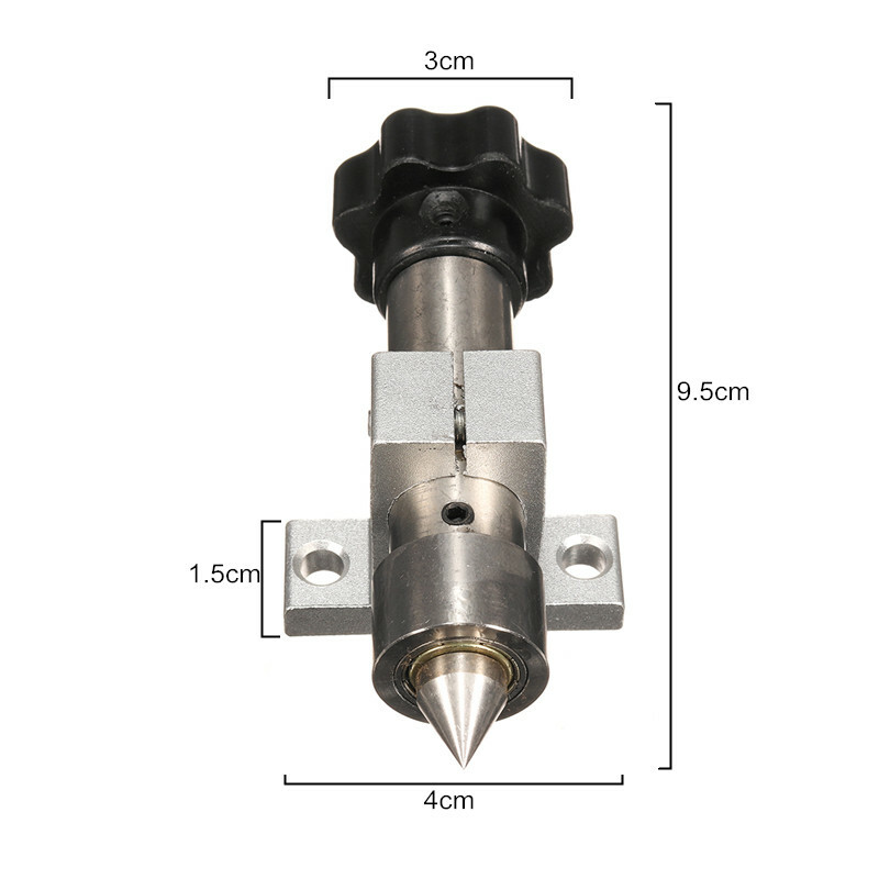 Adjustable Double Bearing Live Centre Revolving Mini Woodworking Lathe Machine gallery