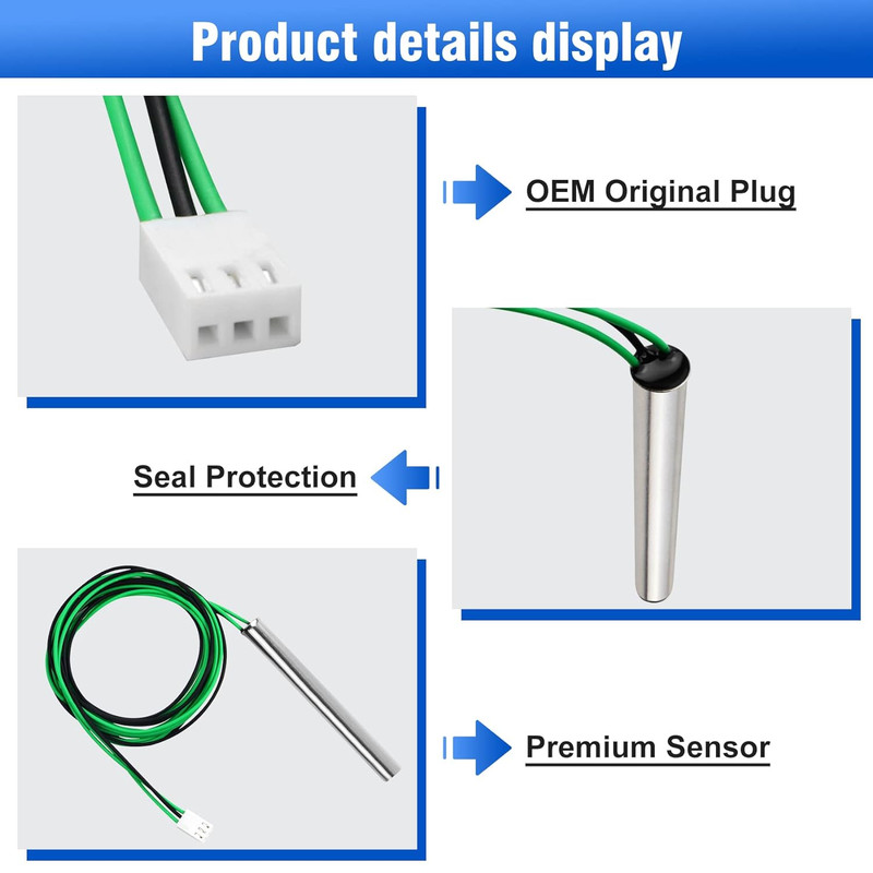009577F Pool Temperature Sensor Lid Units Replacement for Raypak Heater Spa... gallery