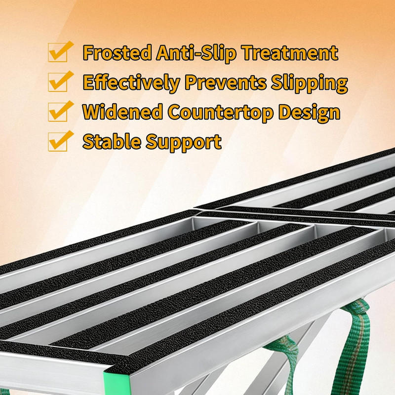 Adjustable Work Platform, 660 Lbs Folding Work Platform 55" L X15 W, Work Platfo gallery