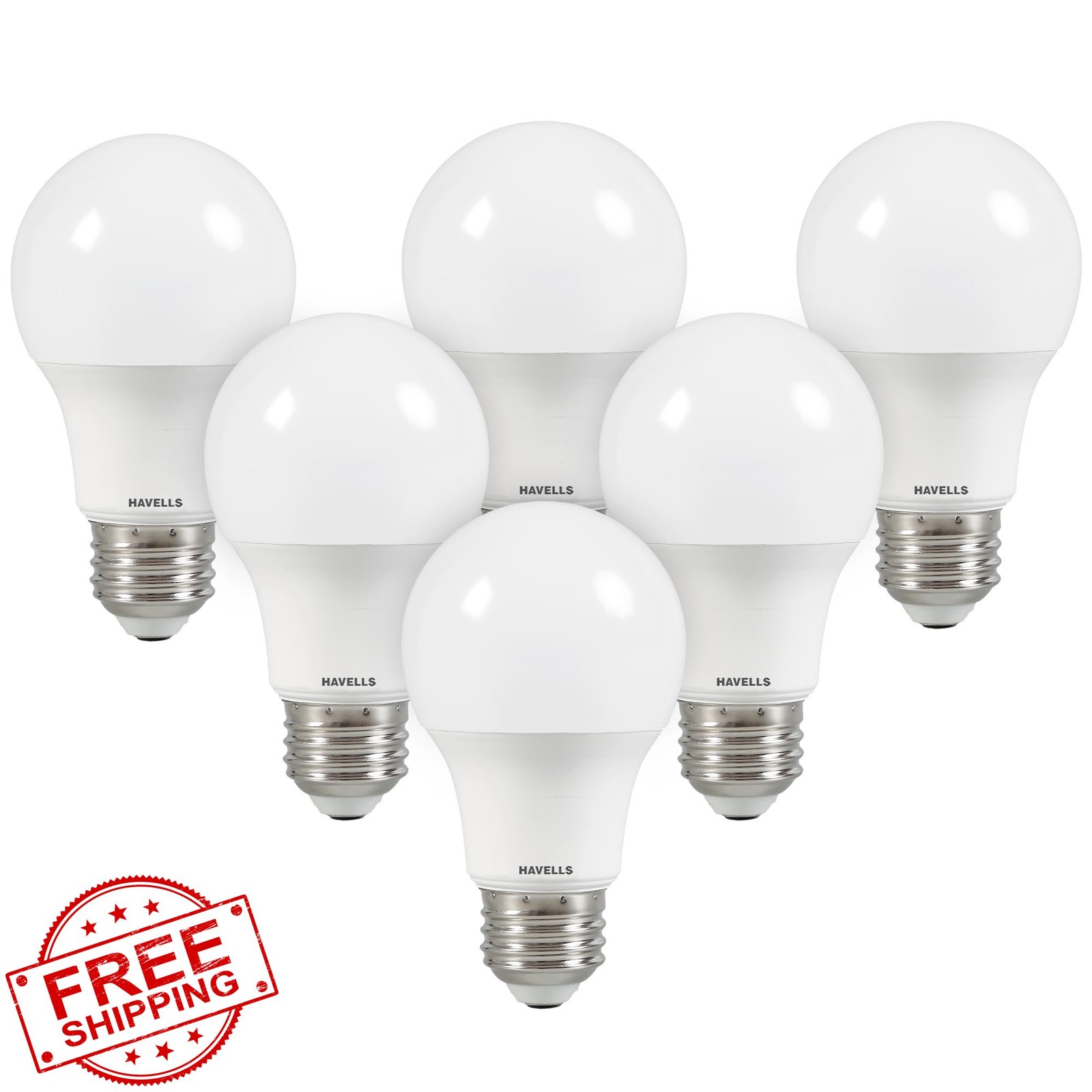Havells Warm White LED Bulbs 9W 810LM E26 6pk gallery