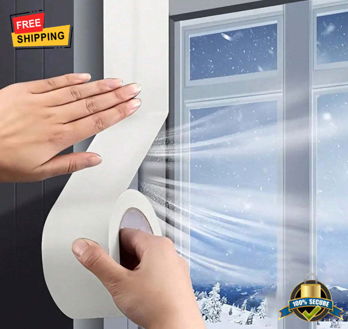 Waterproof Winter Window Insulation Film Tape with High Viscosity Sealing