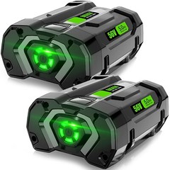 2PACK For EGO 56V 56Volt BA2800T POWER+ 5.0AH Battery Lithium Ion BA2240 BA1400T