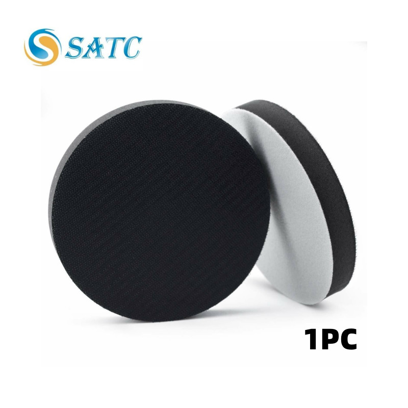 6 inch Soft Foam Interface Sanding Disc Sander Buffer Hook and Loop Backing Pad gallery