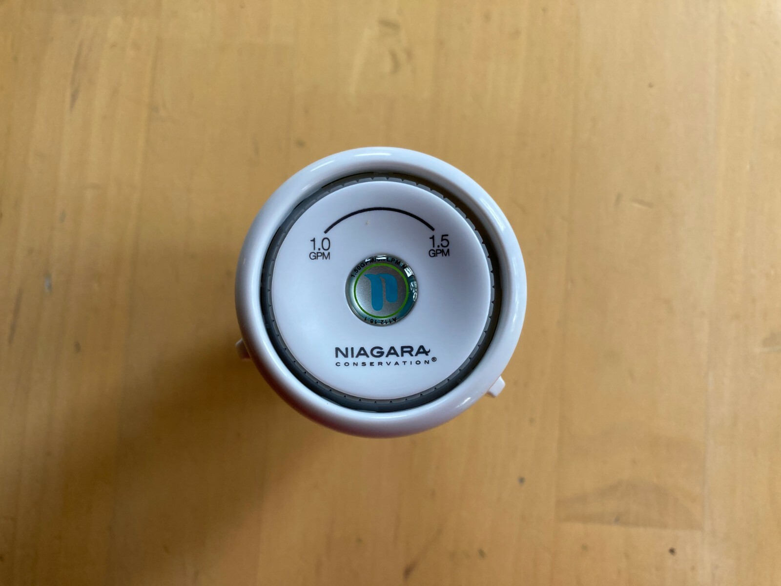 Niagara N2610 Water Saving Bi-Max 2 Flo Shower Head,Adj 1.0 GPM / 1.5 GPM, White gallery
