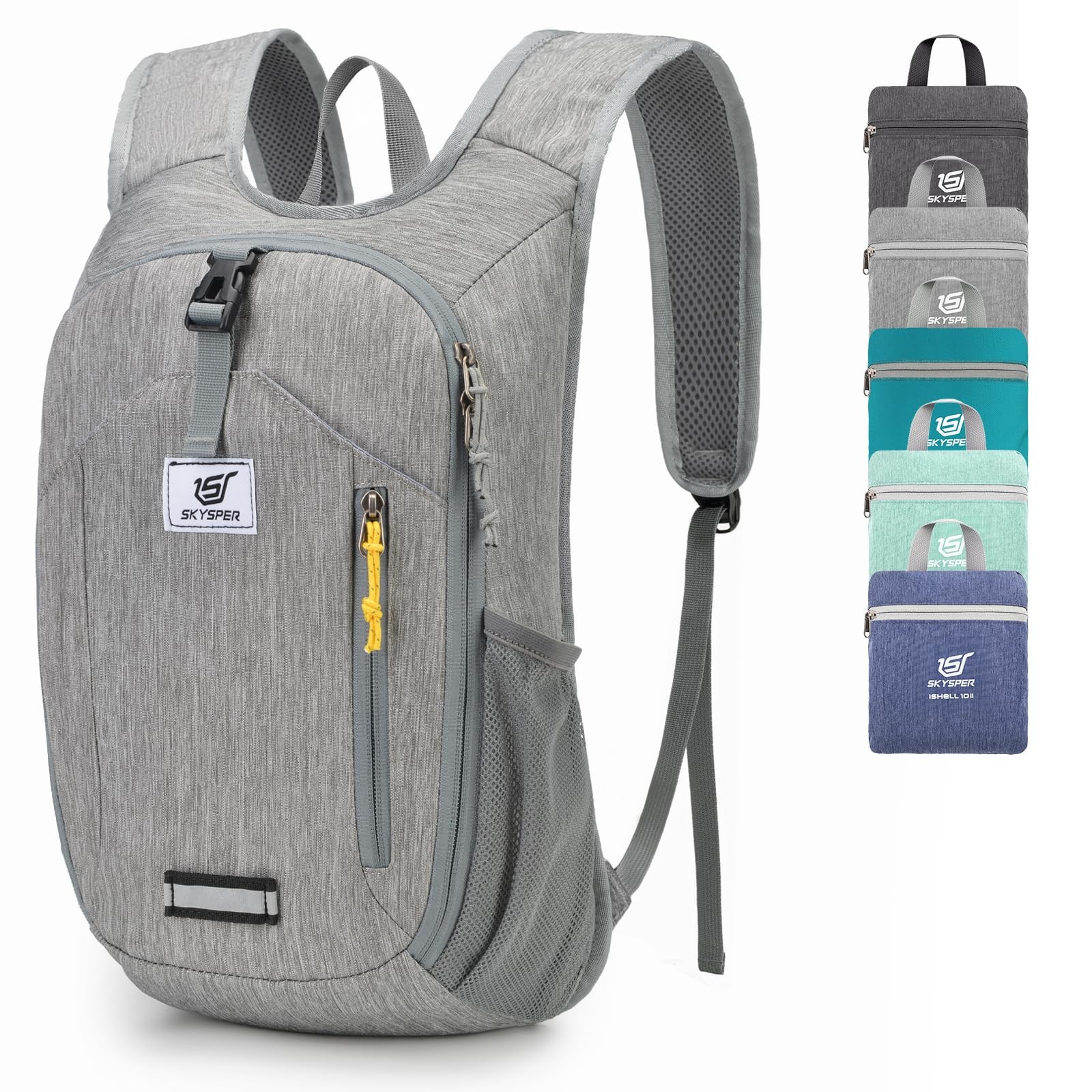 10L Hiking Backpack Small Foldable Daypack Packable Lightweight Travel Bag