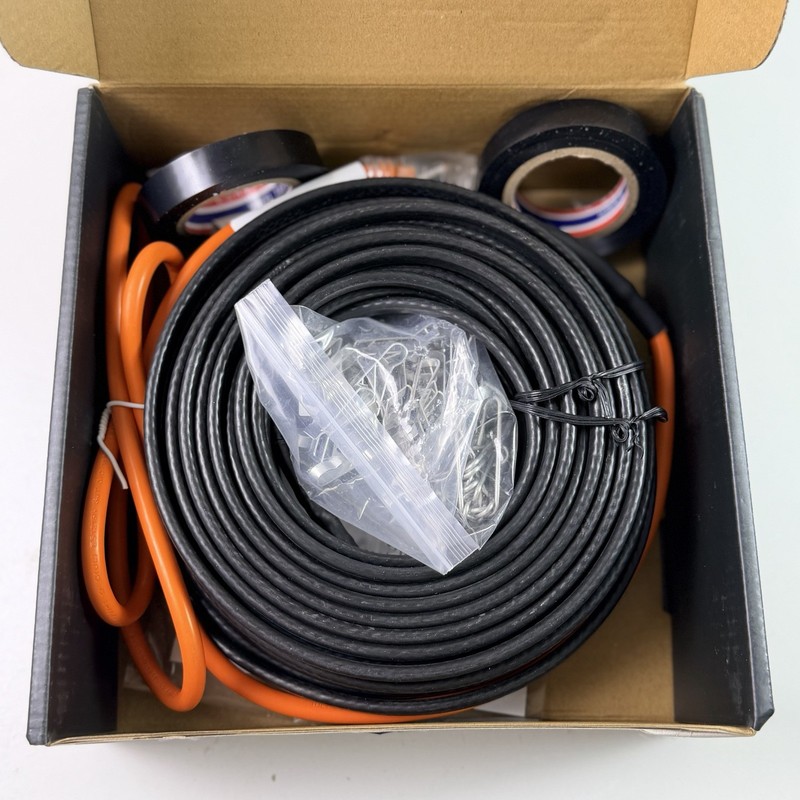 80FT Heating Cable for Metal and Plastic Home Pipes Heat Tape for Water Pipes gallery