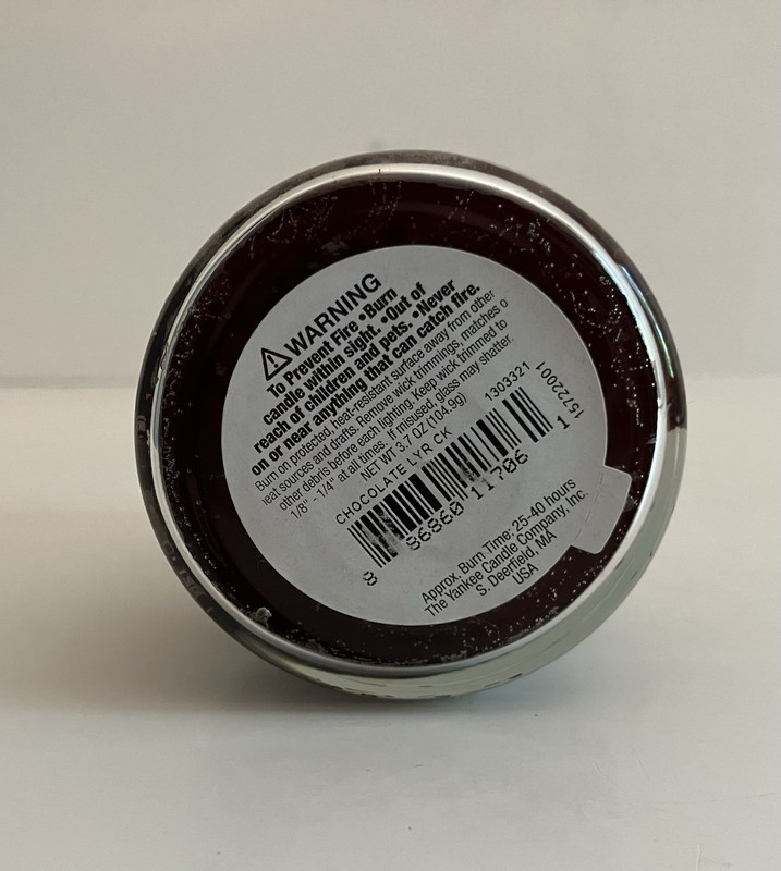 Yankee Candle Chocolate Layer Cake 3.7 Oz Small Jar New gallery