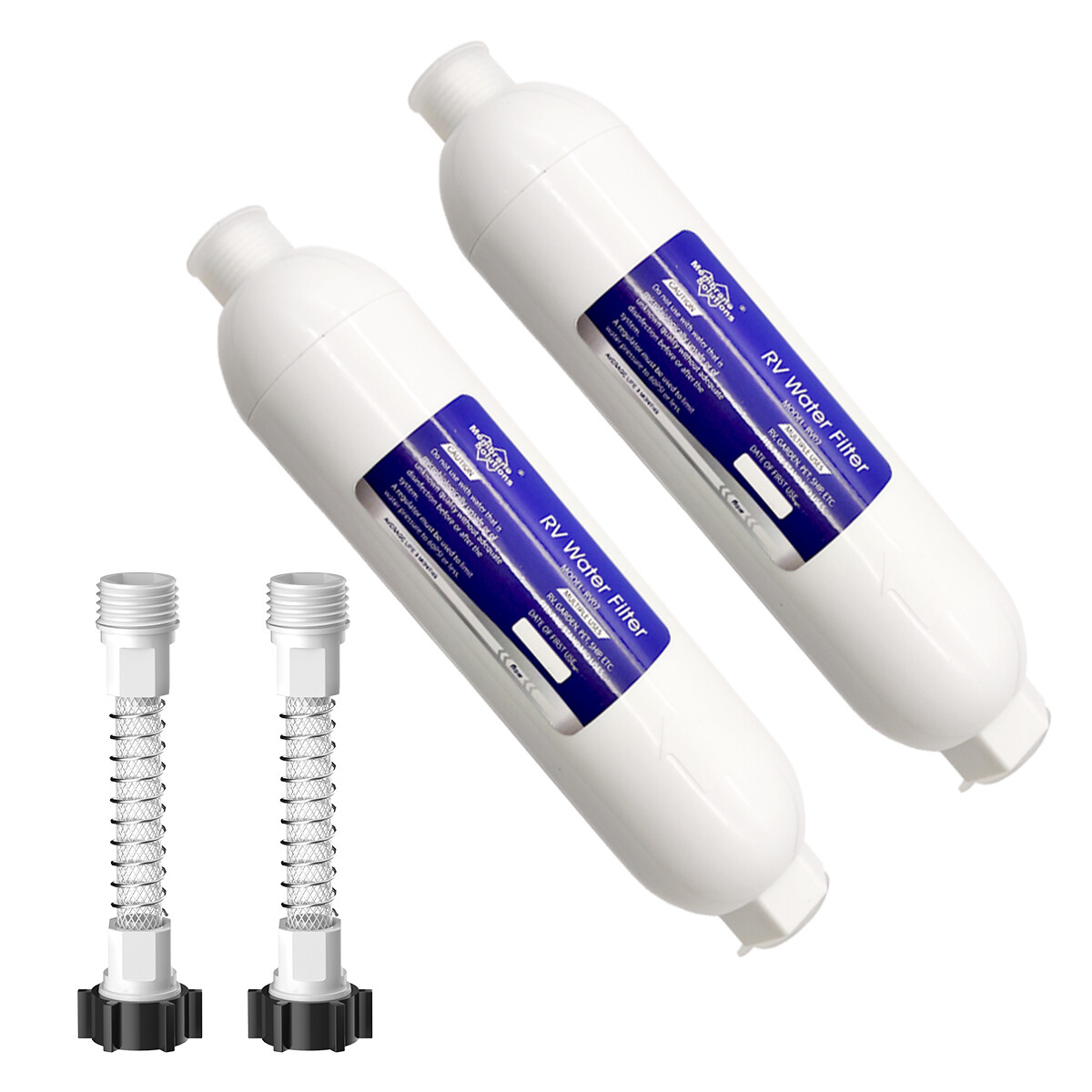 Camper RV Water Filter with Hose Protector, Inline Water Filter Reduces Chlorine gallery