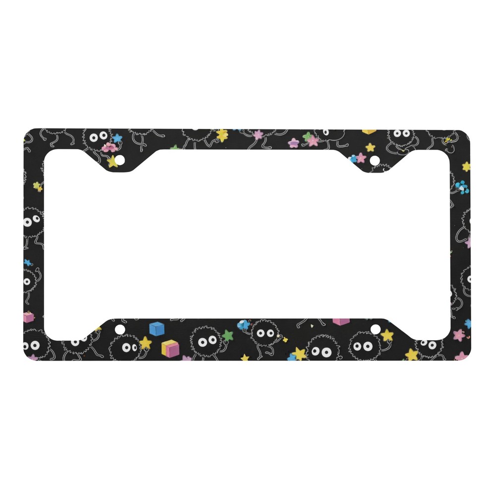 Soot Sprite License Plate Frame Spirited Away Kamaji Ghibli license Totoro