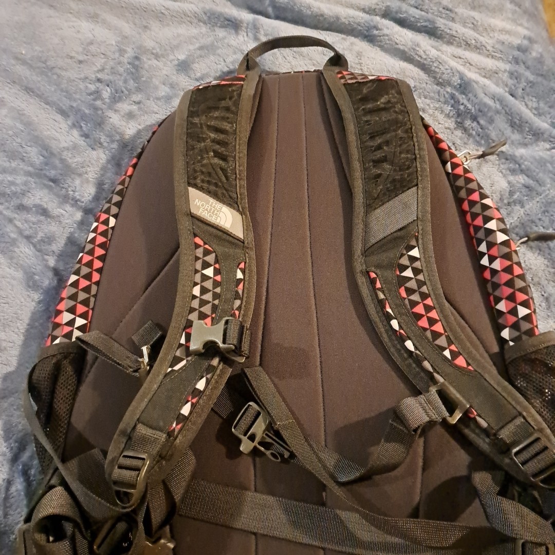 The Northface Jester Backpack Red/Gray 4