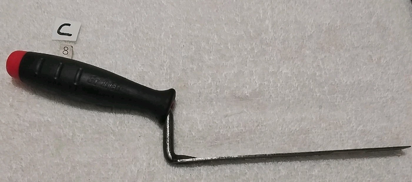 GOLDBLATT 743029 1/2"×6" MARGIN TROWEL " NEW OPEN STOCK " gallery