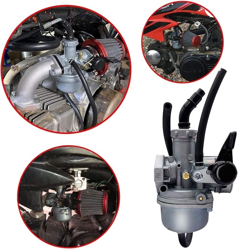 22mm Carburetor Air Filter Set for 110cc 125cc SSR Pit Dirt Bike ATV gallery