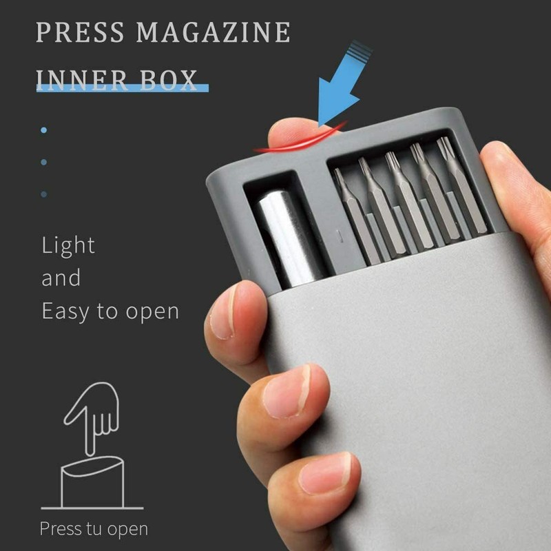 30PC Mini Magnetic Screwdriver For iPhone 16 15 14 12 13 XS Pro Max Tool Kit Set gallery