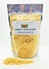 2 oz Ground Mustard Seed Powder- A Versatile Ingredient – Country Creek LLC