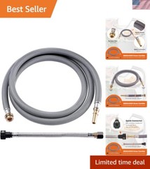 Durable Nylon 59-Inch Hose Combo for Hansgrohe Faucets – Money-Back Guarantee
