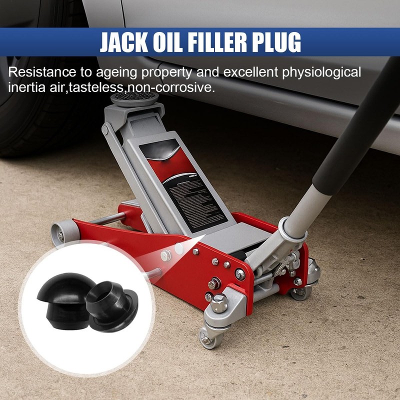 Bottle Jack Floor Jack Oil Filler Plug, Rubber Hydraulic Oils Filler Plug Bun... gallery