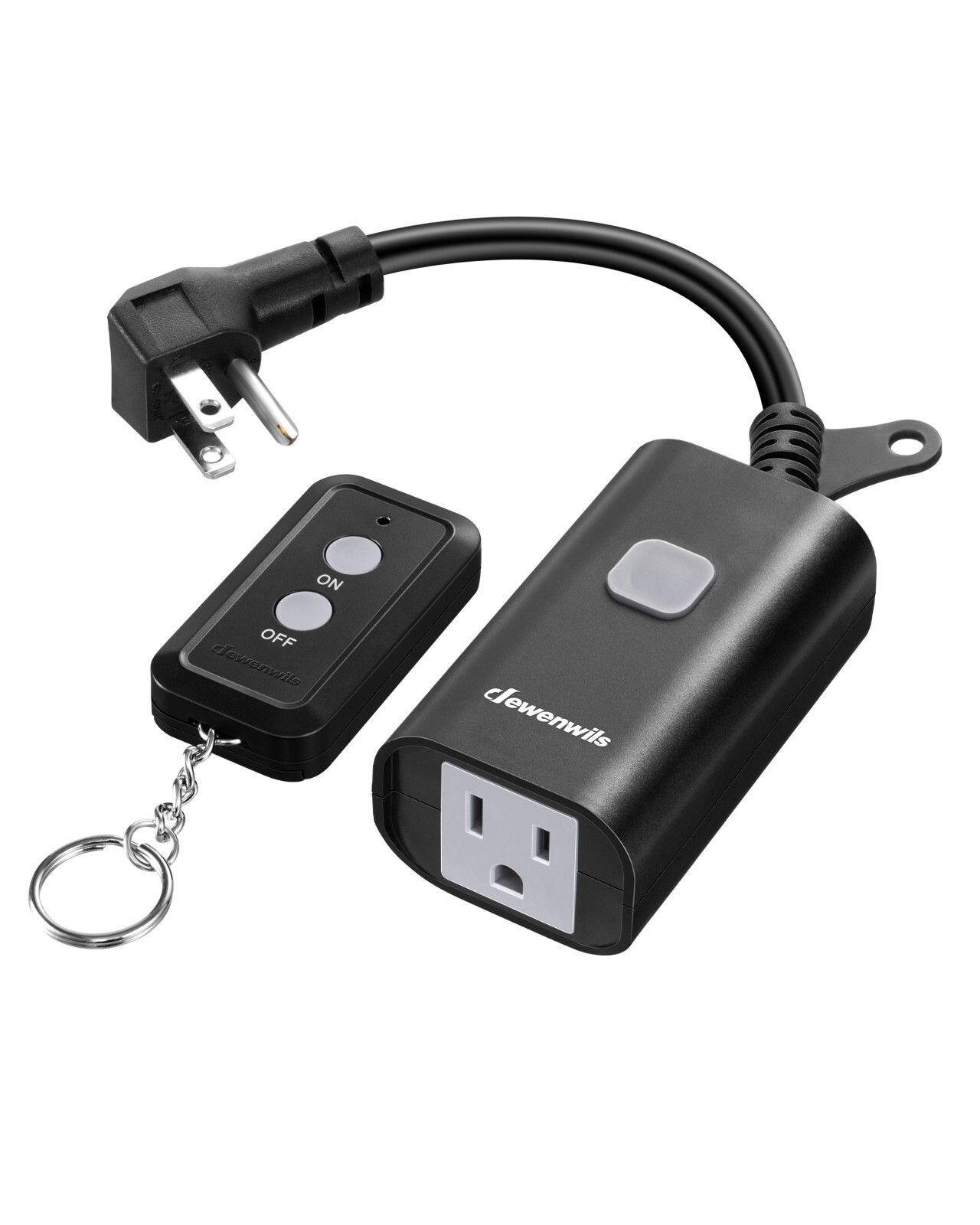 DEWENWILS Outdoor Remote Control Outlet, 15A Wireless Remote Control Switch, gallery