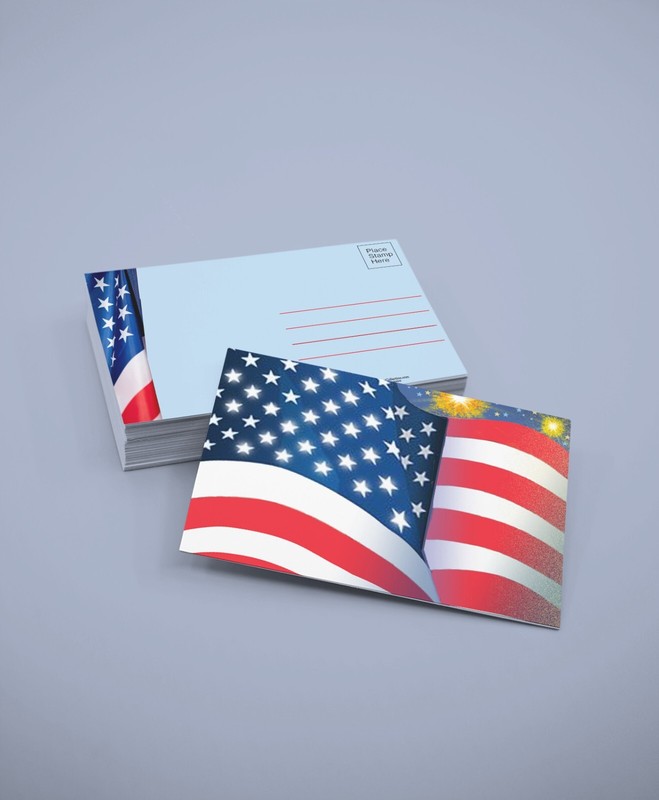 Assorted Patriotic Postcards | 36 Pack All Occasion Postcards | American Flag gallery