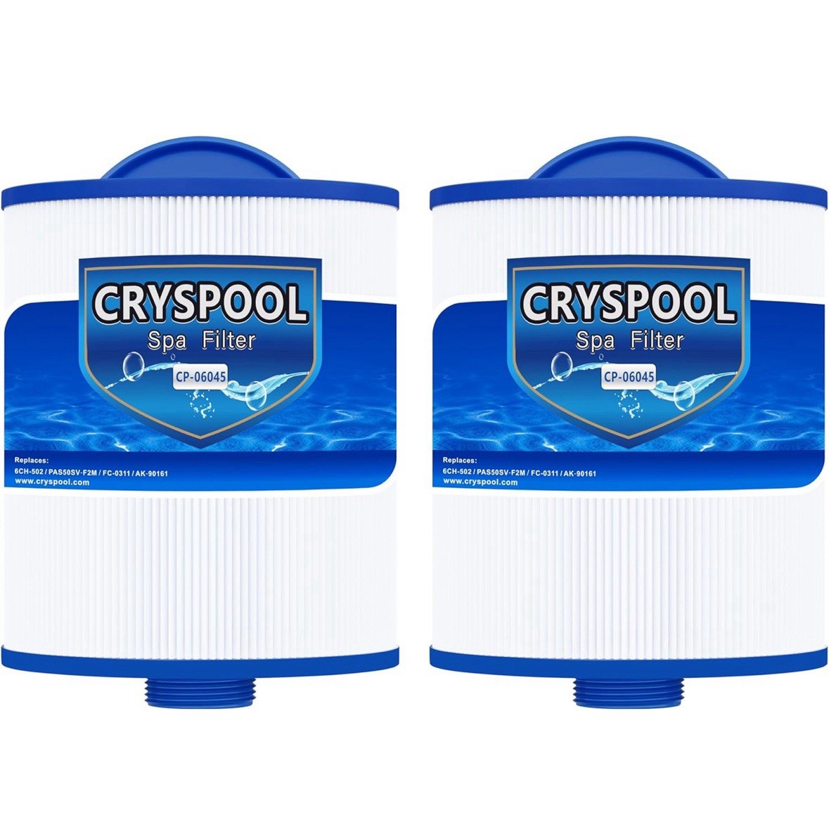 Cryspool CP-06045 Spa Pool Filter Cartridge 50 Sq. Ft for Artesian Spas 2-Pack gallery
