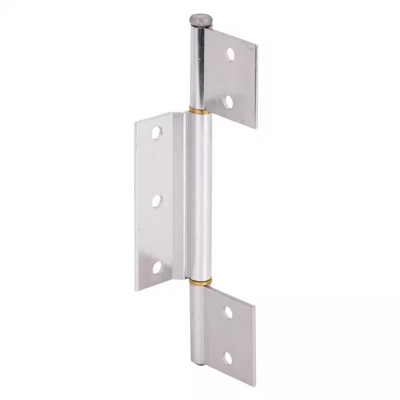 Screen Door Hinge, 1/8 In. Offset Center Leaf, Aluminum Finish gallery