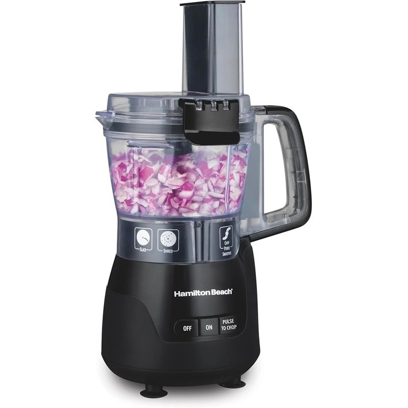 Compact 4 Cup Food Processor Smoothie Blender Chopper Leak Proof Bowl Quad Blade gallery