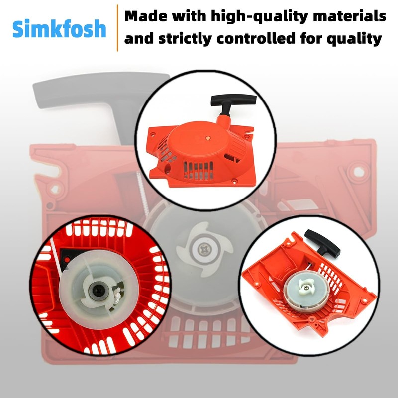 Double Spring Recoil Easy Pull Starter Assembly Replacement Parts Fit... gallery