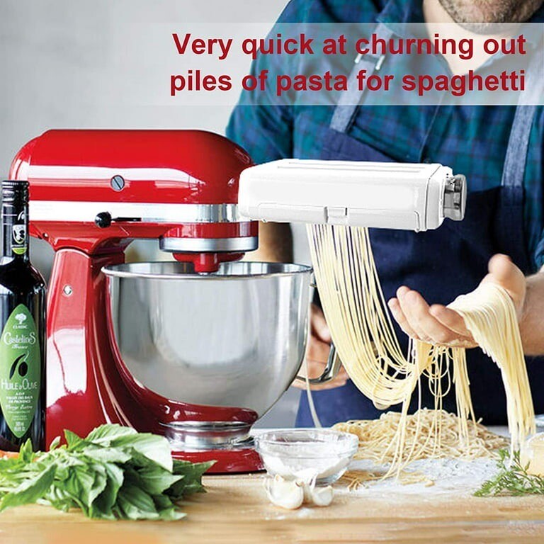 Pasta Maker Attachment for KitchenAid Stand Mixers 3 in 1 Set Includes Pasta ... gallery