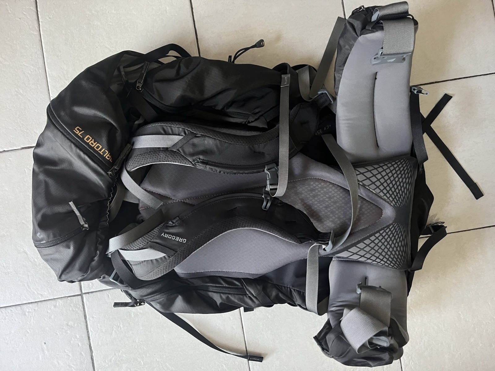 gregory baltoro 75 backpack With Rain Cover Excellent Condition 2