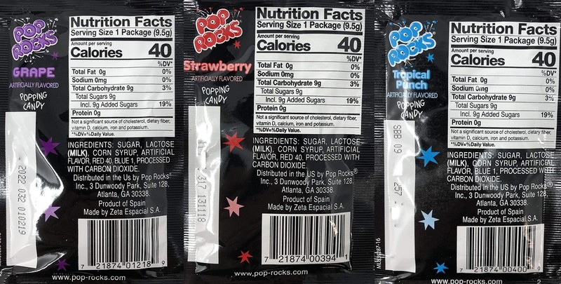 crait Pop Rocks Crackling Candy Variety Pack Classic Popping Candy Pop Rocks... gallery