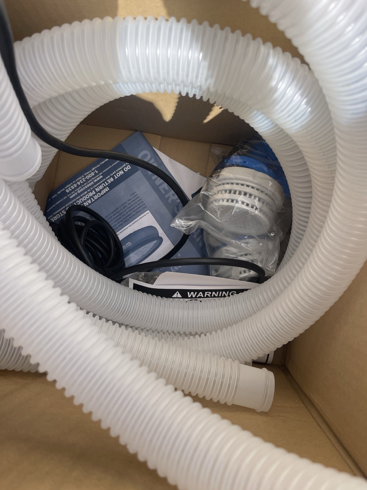 New Krystal Clear Filter Pump Intex Model 601M for Above Ground Pool Unused gallery
