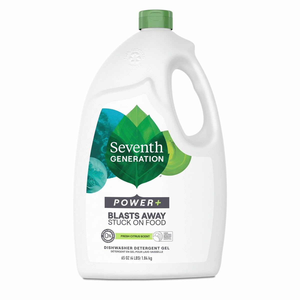 Ultra Power Plus Dishwasher Detergent Gel - 4lb: Dye-Free, Phosphate-Free gallery