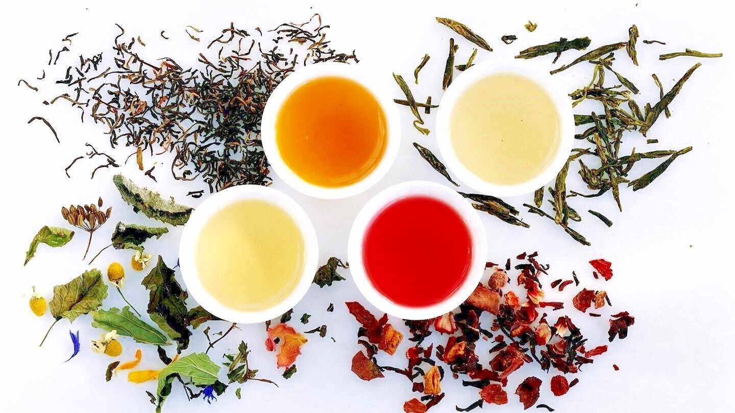 Hibiscus / Green / Chamomile / Peppermint / Senna ~ Tea Bags ~ Packed USA ~ gallery