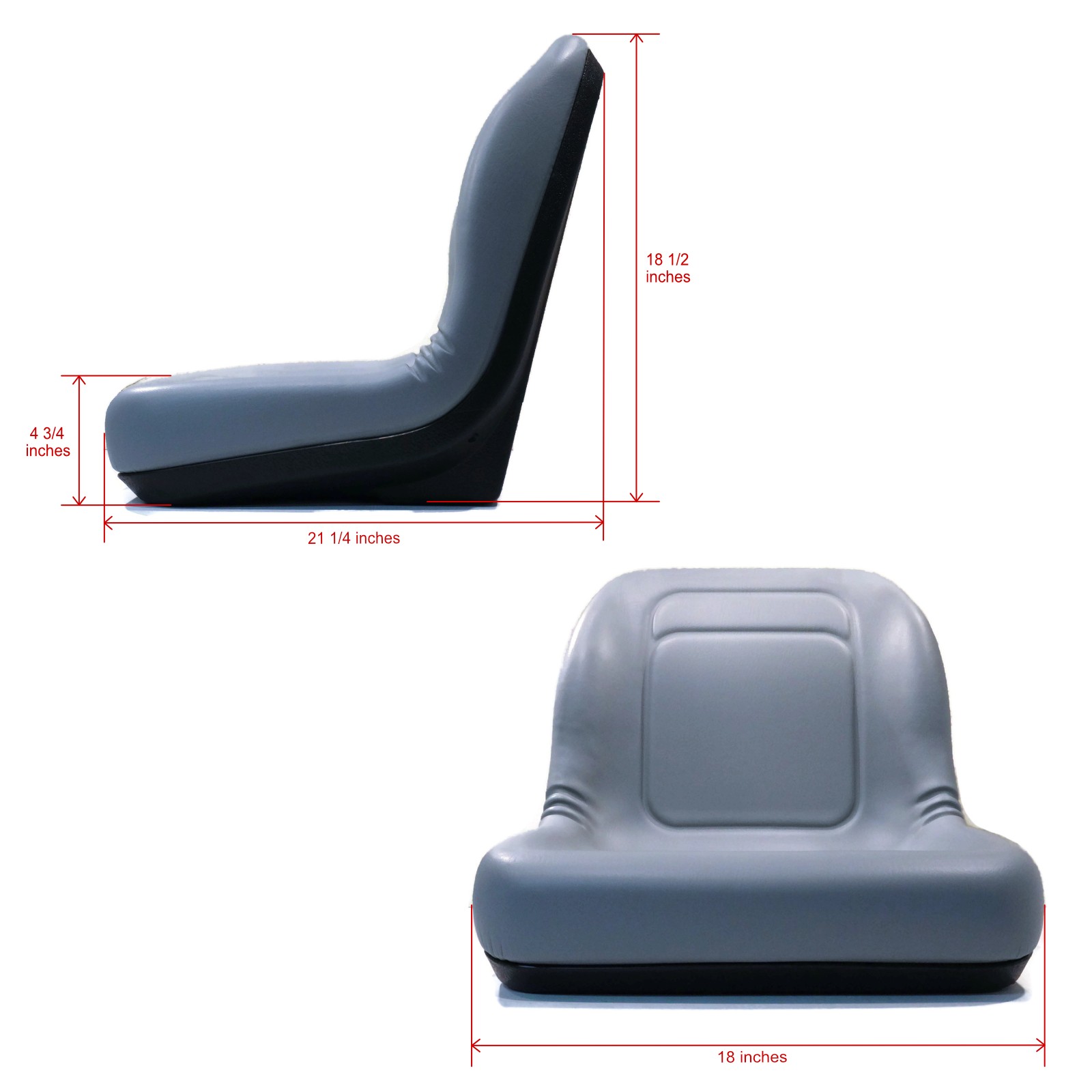 (2-Pack) HIGH BACK SEATS for Toro Workman MD HD 2100 2300 4300 UTV gallery