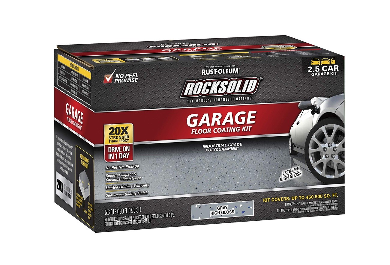 Rust Oleum 293513 RockSolid Polycuramine Garage Floor gallery