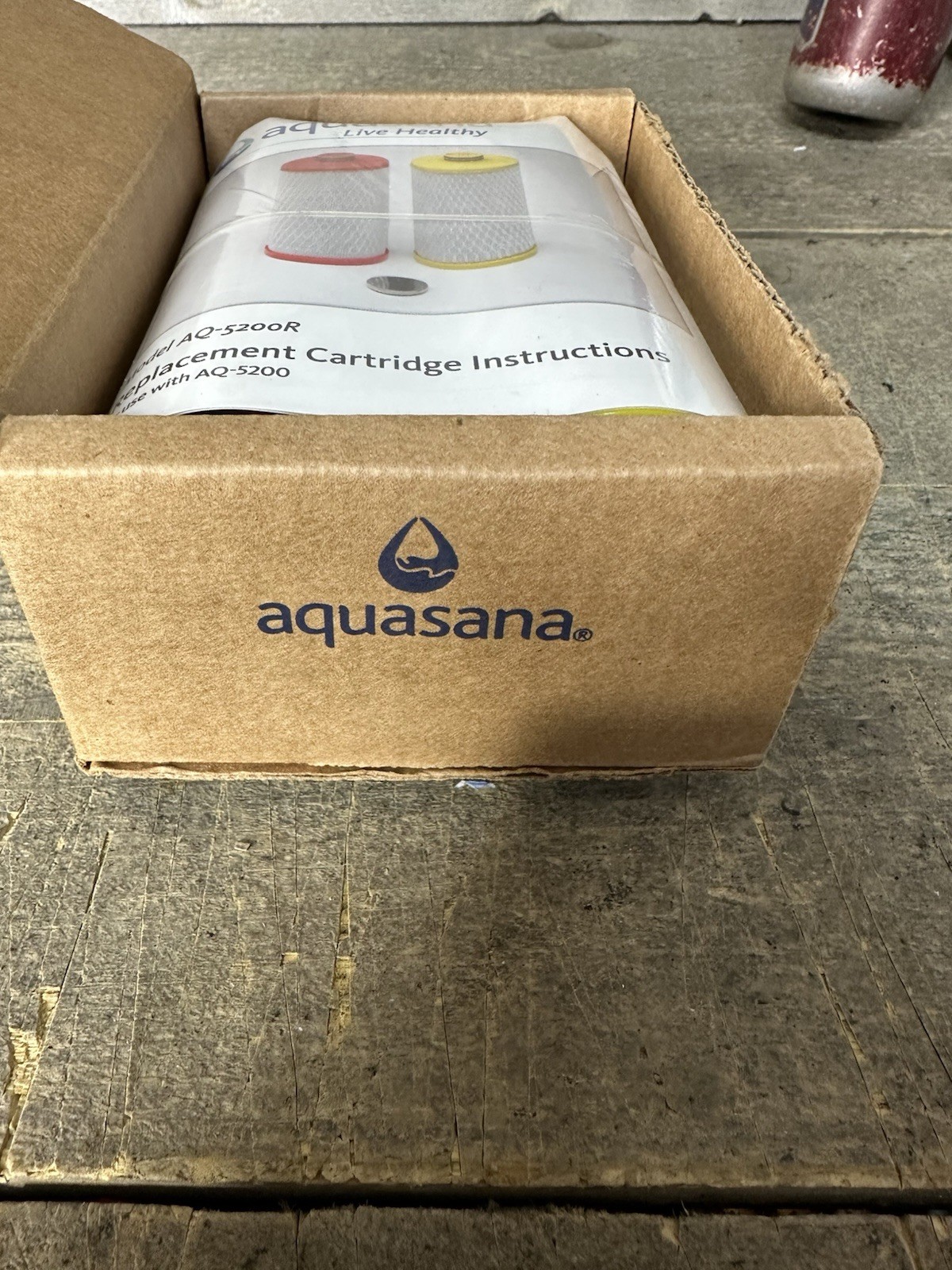 Aquasana Replacement Filter Cartridges AQ-5200R Red & Yellow Sealed gallery