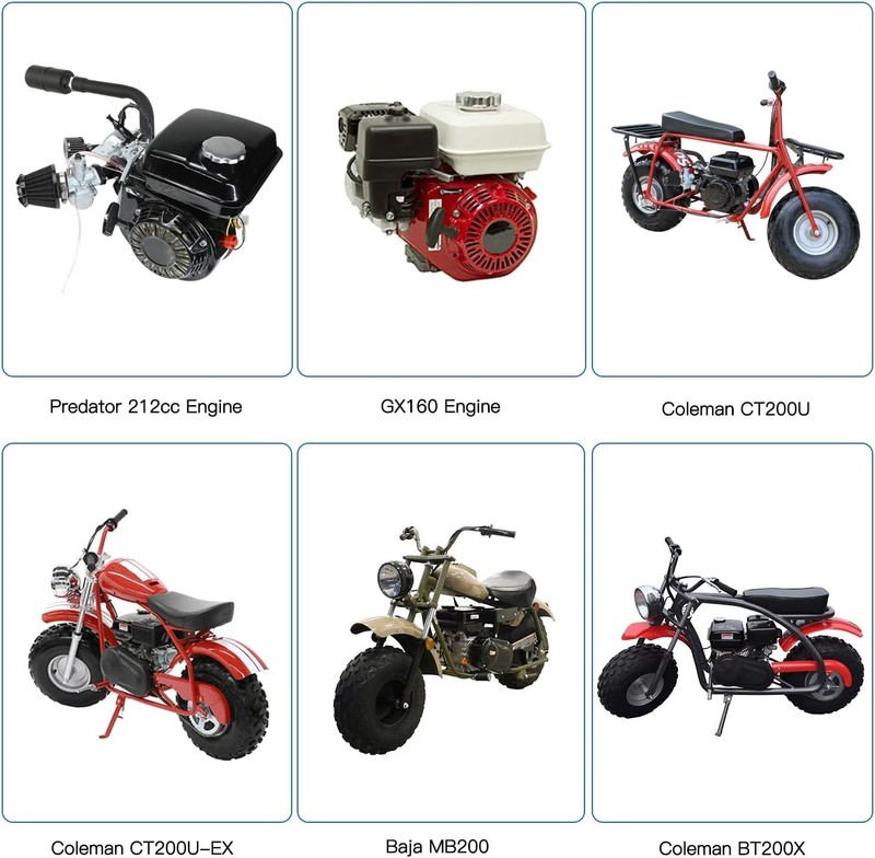 Complete Carburetor Stage 2 Kit with Muffler for Go Kart & Mini Bike Enthusiasts gallery