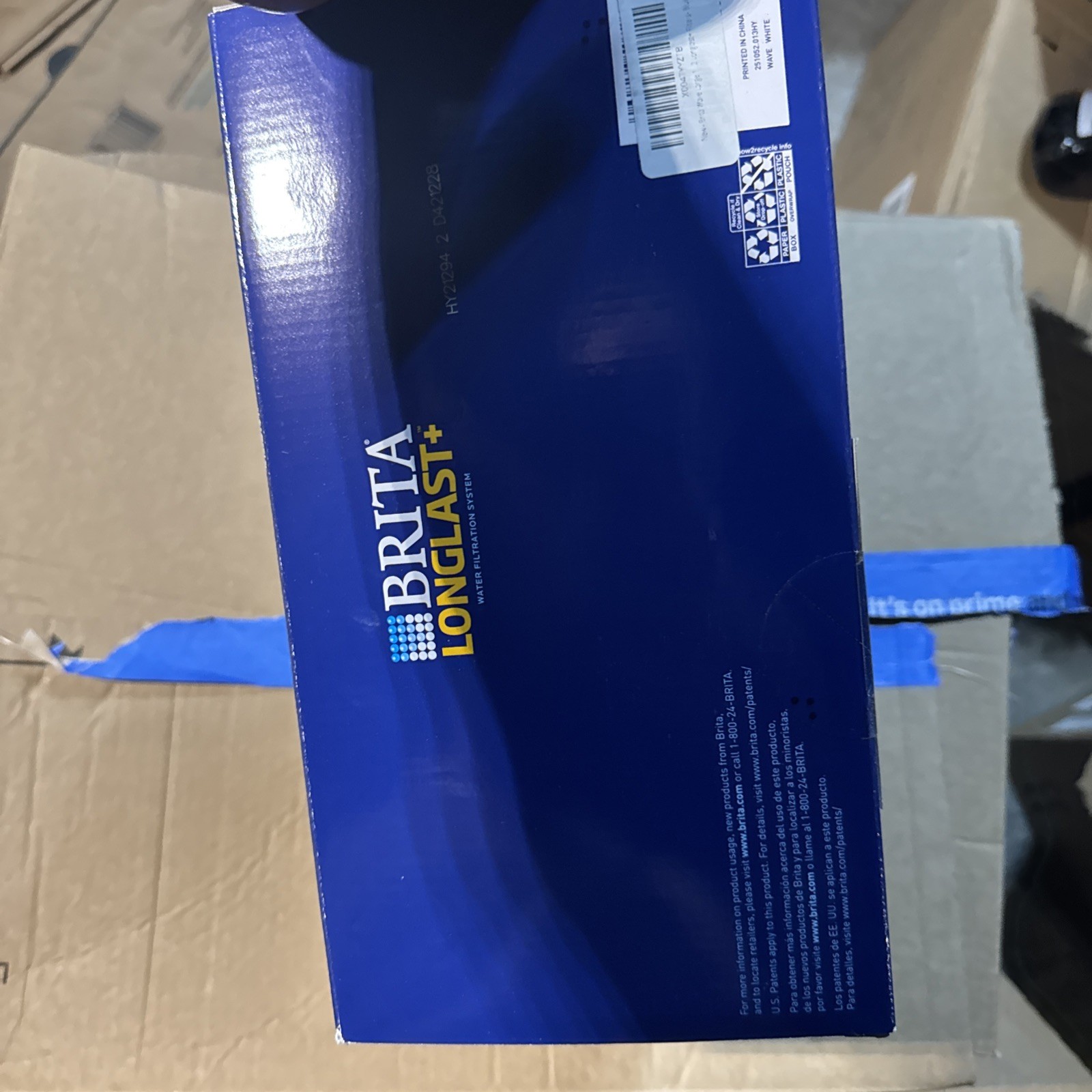 Brita Large 10 Cup Water Pitcher + 2 Elite LongLast+ Filters Last 6 Months Each gallery