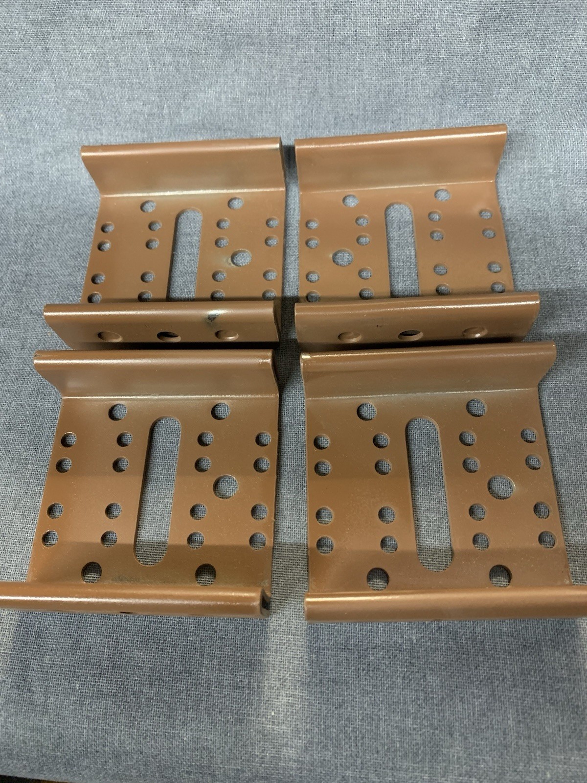Bed Rail hanger bracket Headboard Footboard Bedpost Double Hook Bedrails 2 Pairs gallery