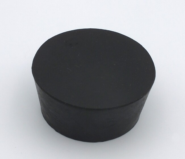 Rubber Stoppers - Large Black Laboratory Stopper Sz 9 10 11 12 13 gallery